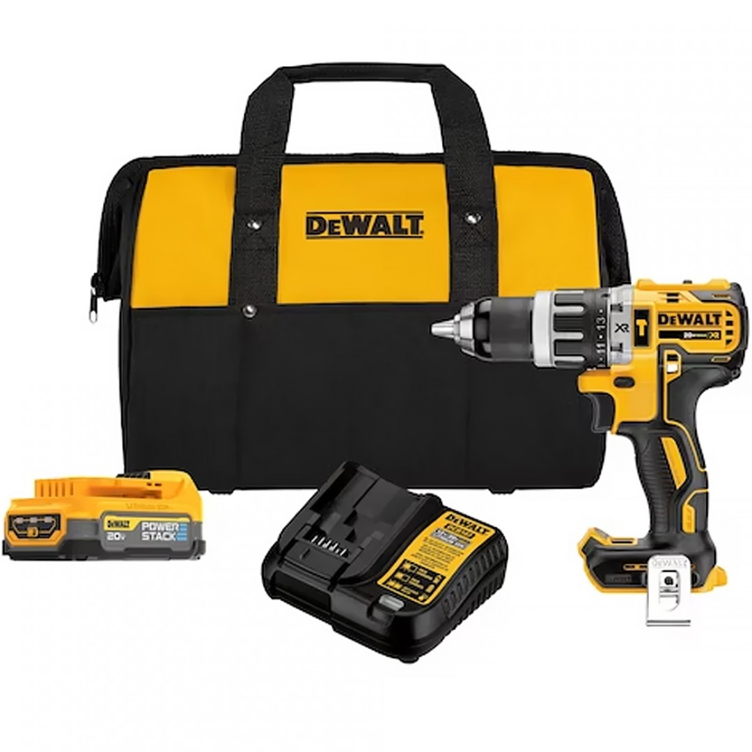 kit-de-taladro-percutor-atornillador-sin-escobillas-de-12-13mm-con-bateria-powerstack-dewalt