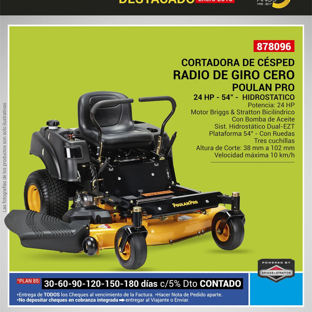 mini-tractor-hidrostatico-de-radio-de-giro-cero-con-motor-briggs--stratton-marca-poulan-pro