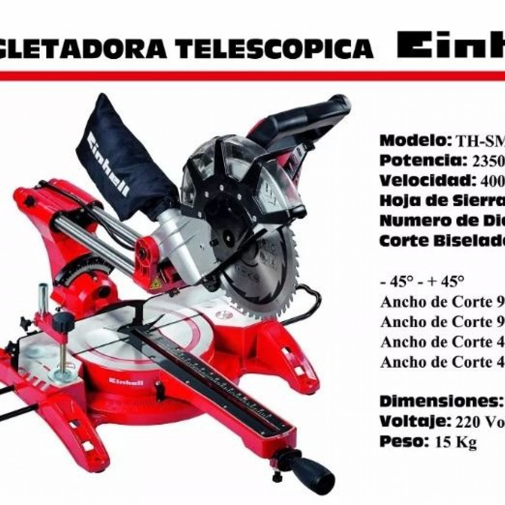 sierra-ingleteadora-cabezal-desplazable-telescopica-para-aluminio-y-madera-marca-einhell-th-sm-2534-dual