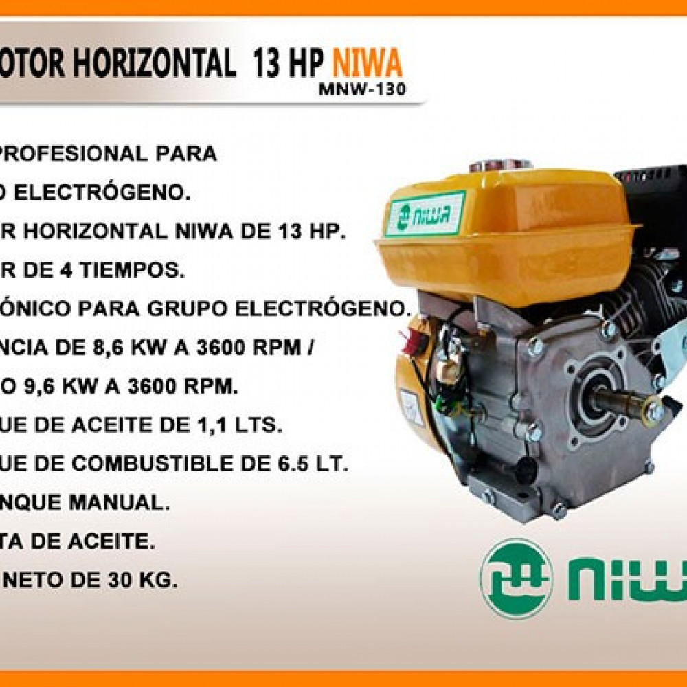 motor-a-explosion-4-tiempos-naftanaftero-con-eje-salida-horizontal-de-13hp-390cc-marca-niwa-mnw-130-gx390