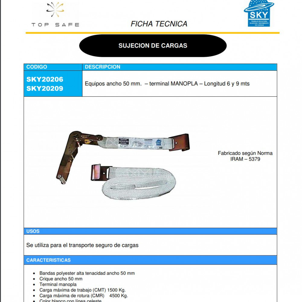 eslinga-para-sujecion-de-cargas-en-camiones-camionetas-trailer-con-crique-y-gancho-manopla-ancho-50mm-y-largo-69mts-marca-sky-eslingar-20206-20209