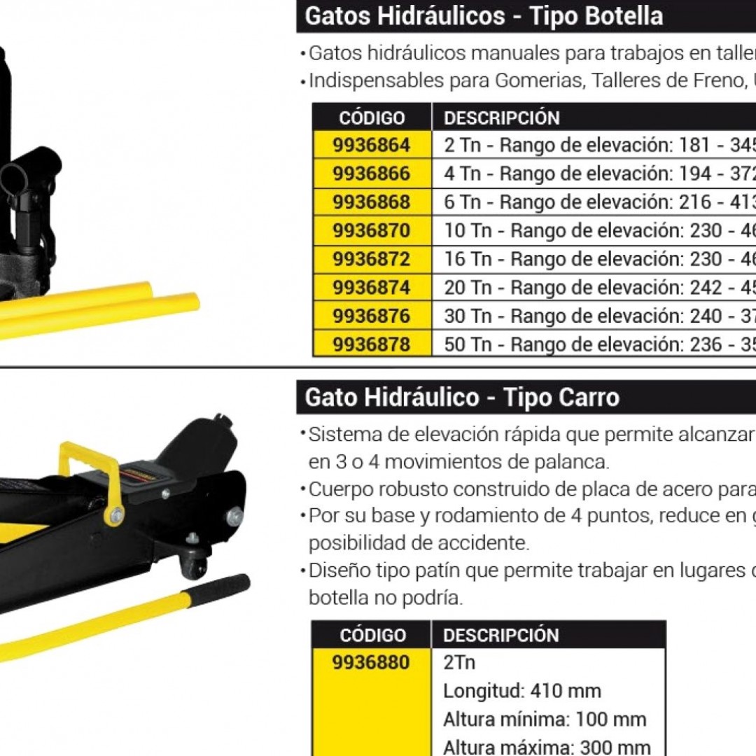 gatos-criques-hidraulicos-tipo-botella-y-carro-a-palanca-con-topes-regulables-marca-crossmastercrossmantorque