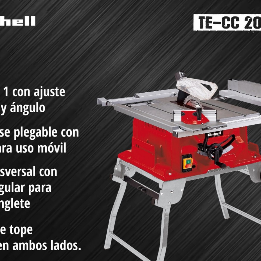 sierra-circular-de-pie-de-banco-de-mesa-con-sistema-escuadradora-base-plegable-y-ruedas-marca-einhell-tecc-2025uf-expert